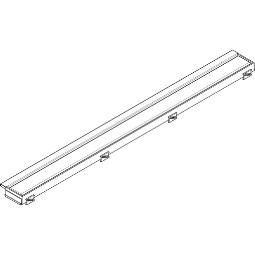 Hansgrohe - Duschrinne RAINDRAIN Match 900 mm mit höhenverstellbaren Rahmen MSW