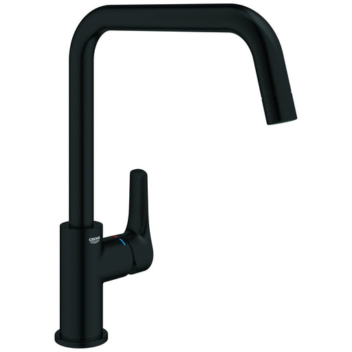 Grohe - EH-SPT-Batterie Eurosmart 30567 hoher Auslauf matte black
