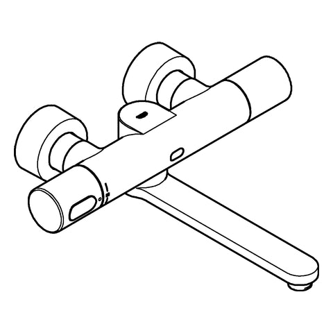 Grohe - IR-WT Elektronik EUROSMART 36332 CE THM Wand Auslauf 280mm 6V chrom
