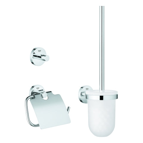 Grohe - WC-Set 3 in 1 ESSENTIALS 40407 chrom