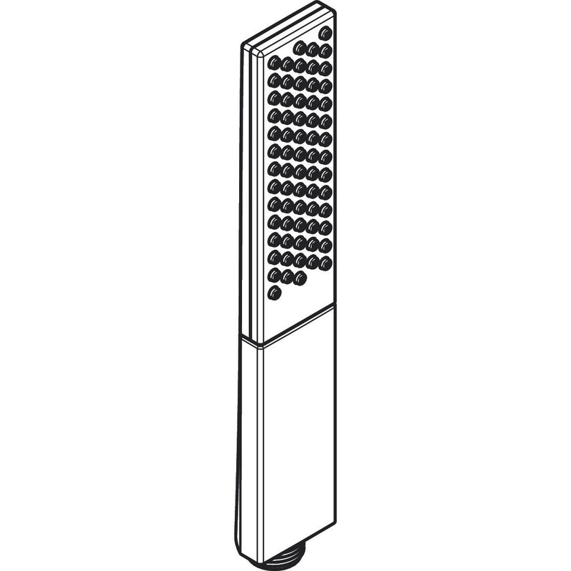 Hansgrohe - Handbrause RAINFINITY 1jet mattschwarz
