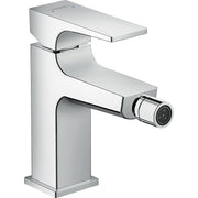 Hansgrohe - Bidetmischer METROPOL chrom mit Push-Open Ablaufgarnitur