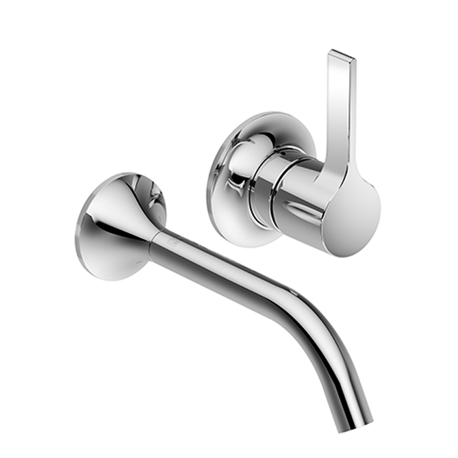 Dornbracht - WT-Wand-EHM ohne Ablaufgarnitur VAIA 36860809 platin gebürstet