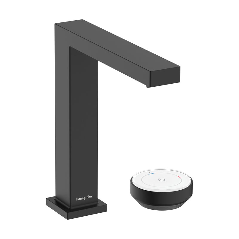 Hansgrohe - TECTURIS E 2-Loch WTM 150 mit Ablaufgarnitur mattschwarz