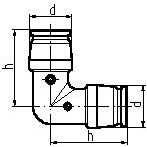 Georg Fischer - iFIT Winkel-Modul 90Gr. d 25/32mm
