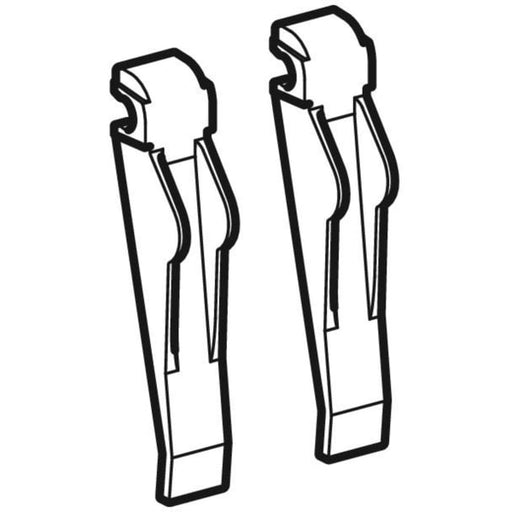 Geberit Vertriebs - Omega60 Set Wippen für BetPl. Square, (2 St.)