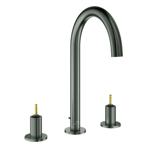 Grohe - 3-L-WT-Batterie Atrio Private C. 20593 für Hebelgriffe hard graphite geb