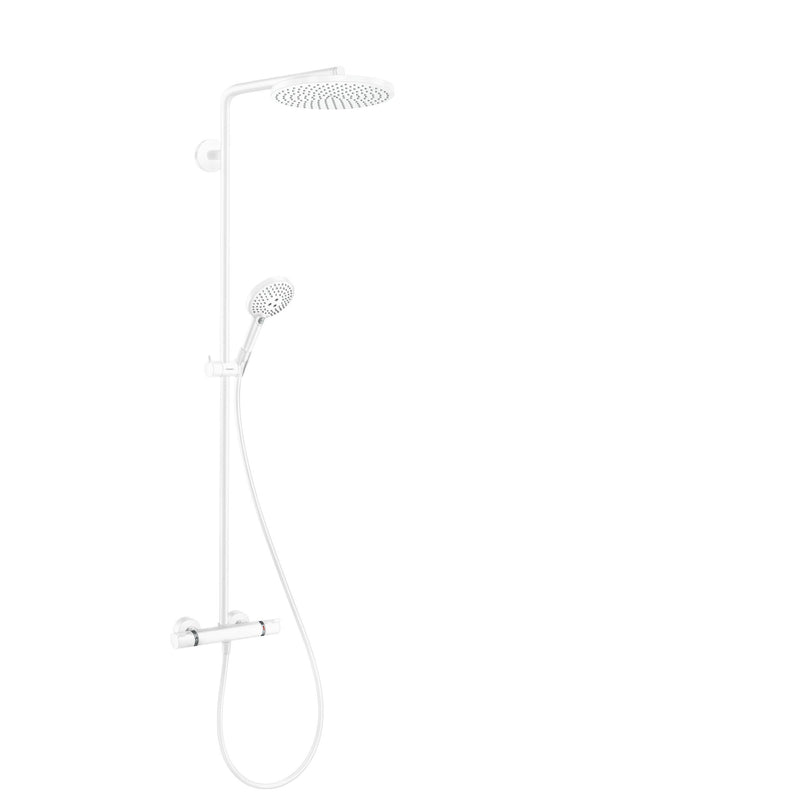 Hansgrohe - Showerpipe RAINDANCE Select S 240 1jet PowderRain mattweiß