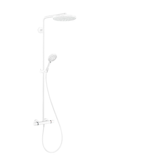 Hansgrohe - Showerpipe RAINDANCE Select S 240 1jet PowderRain mattweiß