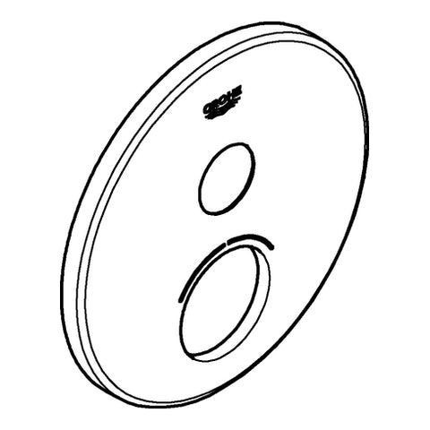 Grohe - Rosette SmartControl 46991 rund chrom