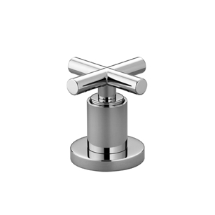 Dornbracht - Seitenventil Kreuzgriff TARA 20000892 platin