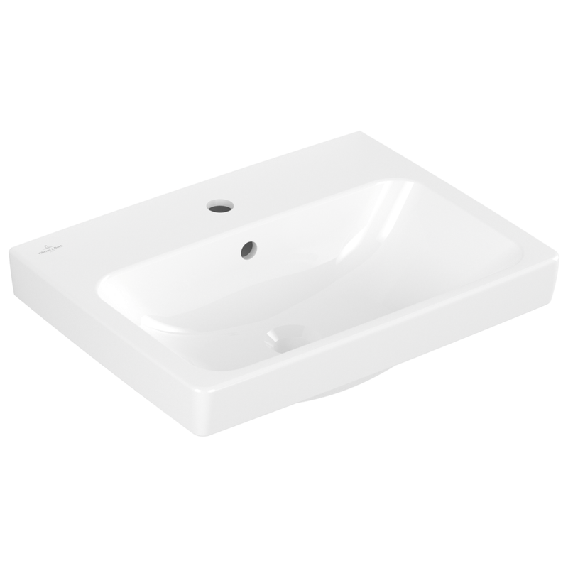 VILLEROY & BOCH - WT Architectura 550x420mm re-eckig 1HL. m. ÜL. Unterseite geschl. we Alpin