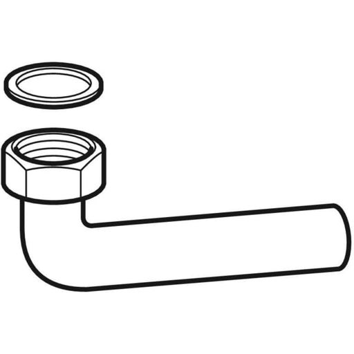 Geberit Vertriebs - PE Anschlussbogen 90Gr 2x50 152.120.16.1
