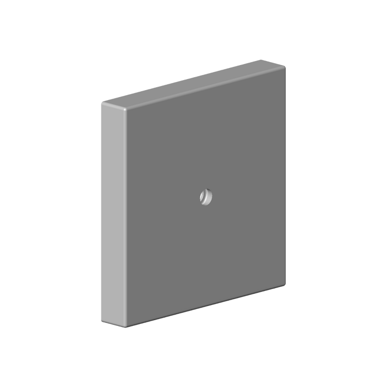 Dornbracht - Rosette Ersatzteile 092778041 60 x 60 x 9 mm chrom