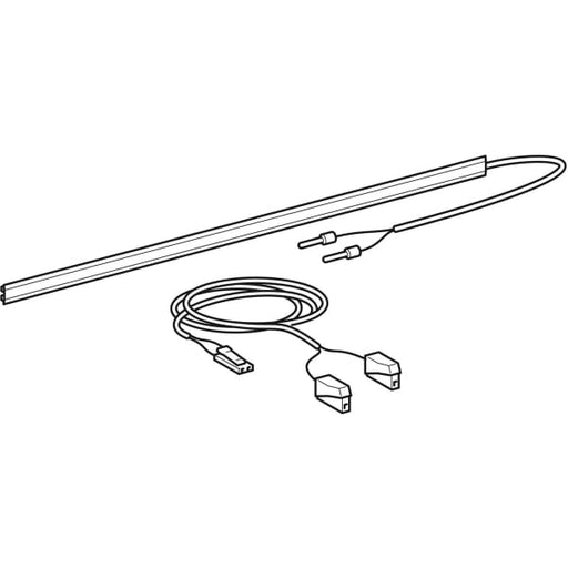 Geberit Vertriebs - Leuchtenset unten, OPTION Spiegelschrank, Modell 800390