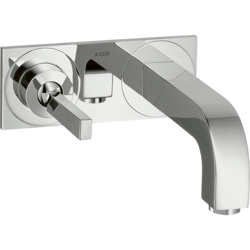 Hansgrohe - Waschtisch EHM UP AXOR CITTERIO 39112 chrom Fertigset m.Platte