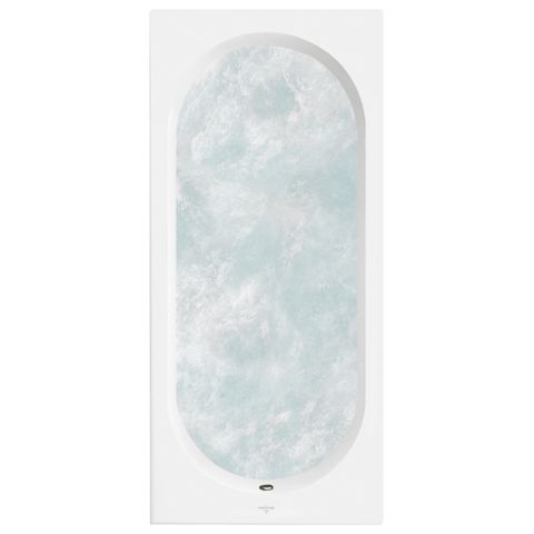 VILLEROY & BOCH - Badewanne O.novo 1600x700x475mm re-eckig m. System AC TP2 Weiß Alpin