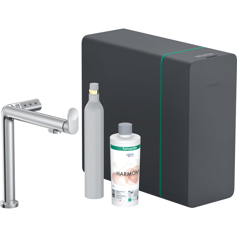 Hansgrohe - SodaSystem 240 Aqittura M91 1jet Starter Set chrom