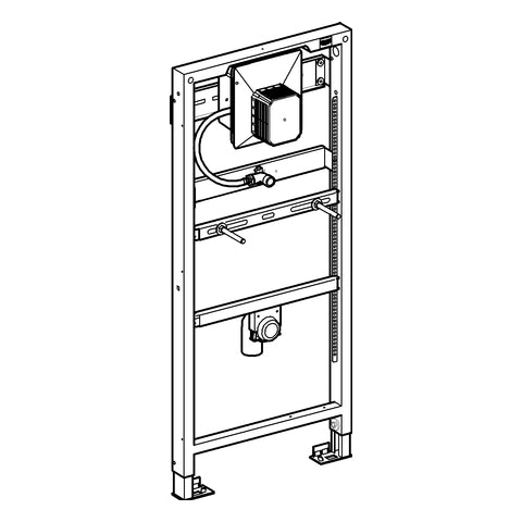 Grohe - Urinal-Element RAPID SL 38786 mit Rapido U man./Tectron IR-Elektr. 6/230V