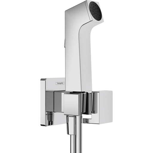 Hansgrohe - Handbrause Bidette E f.Kaltwasser m. Schlauch 1250mm und Porter chrom