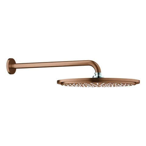 Grohe - Kopfbrauseset RAINSHOWER Cosm. 310 26066 Brausearm 380mm warm sunset geb