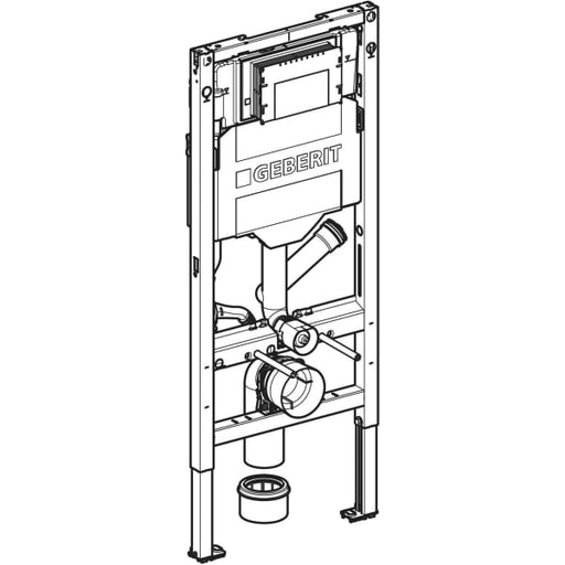 Geberit Vertriebs - Duofix Element f. WWC, 112cm m. Sigma UP-SPK 12cm, f. Geruchsabsaugung/Abluft
