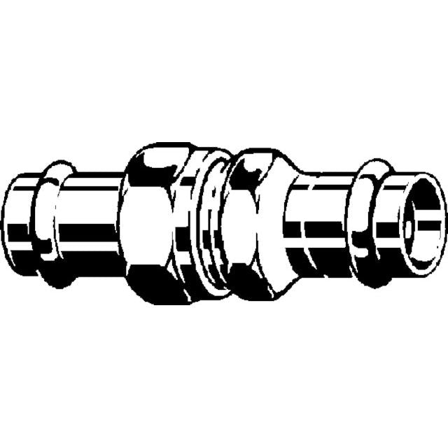 Viega - Verschraubung SANPRESS Inox 2360 54mm Edelstahl