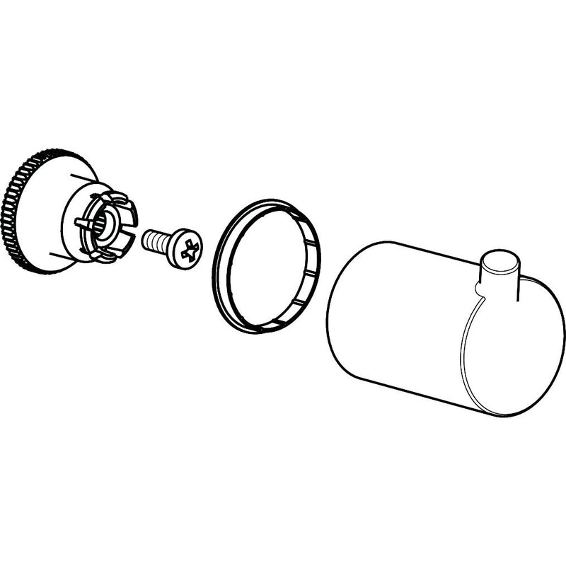 Hansgrohe - Griff TALIS S 2 Zweigriff Waschtischarmatur chrom