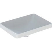 Geberit Vertriebs - Einbau-WT VARIFORM, rechteckig 550x400mm, ohne Hahnloch, o. Ül., weiß
