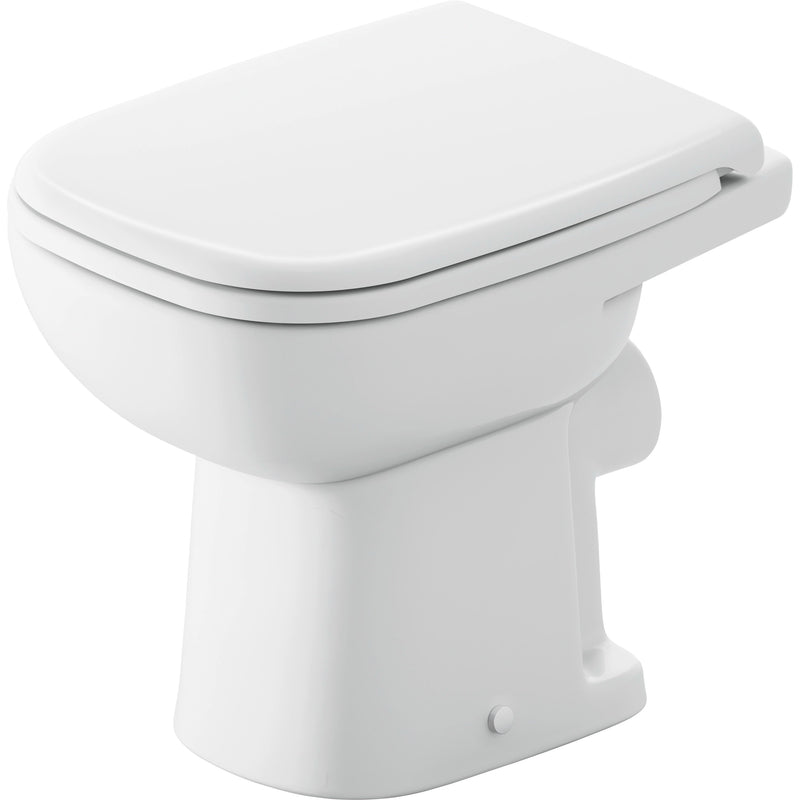 Duravit - Stand-WC D-CODE 480mm 210809 Tiefspüler, Abgang waagrecht, weiß