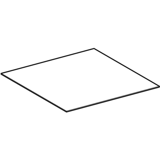 Geberit Vertriebs - ONE Abdeck. f. Seitenschrank/-Element 45x0,6x46,5cm, Glas, lava