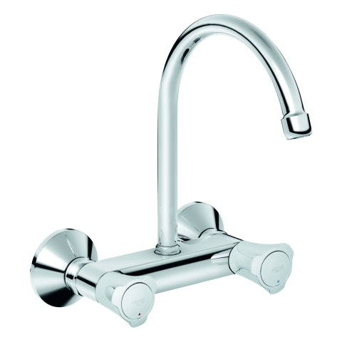 Grohe - Spültisch-Wandbatterie Costa 31191_1 Bogenauslauf chrom