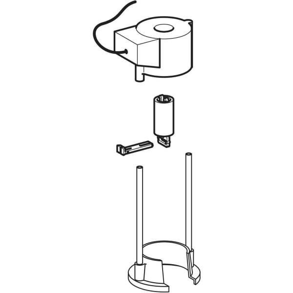 Geberit Vertriebs - Elektromagnetheber zu AP, Mod.120.001