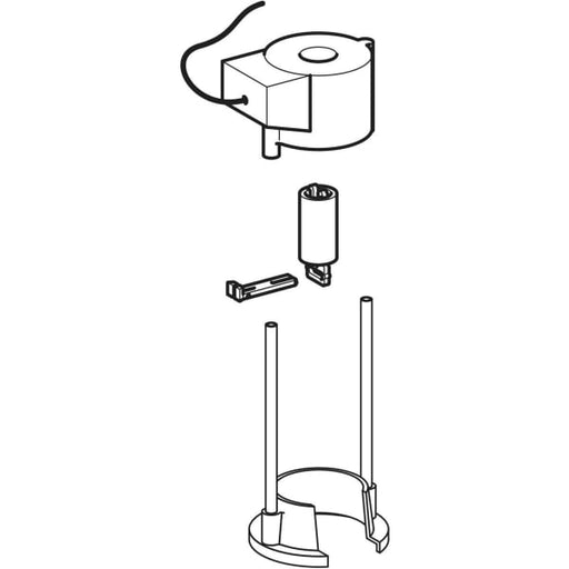 Geberit Vertriebs - Elektromagnetheber zu AP, Mod.120.001