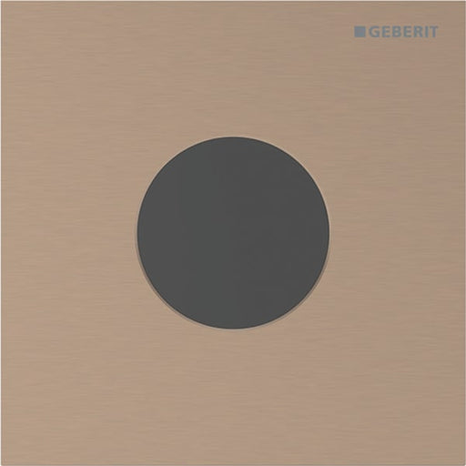 Geberit Vertriebs - Typ 40 UR-Strg. m. elektron. Sp-Ausl. Batt.-Betr., Round, rotgold gebü./Etc