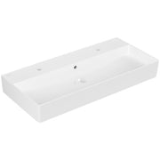 VILLEROY & BOCH - WT Memento 2.0 1000x470mm re-eckig 2HL. m. ÜL. geschliffen Weiß Alpin cplus
