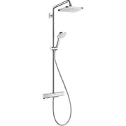 Hansgrohe - Showerpipe CROMA E 280 1jet chrom mit Brausethermostat