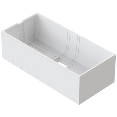 Schedel - Wannenträger KA CLASSIC DUO NR.109 180x75 SW 11147