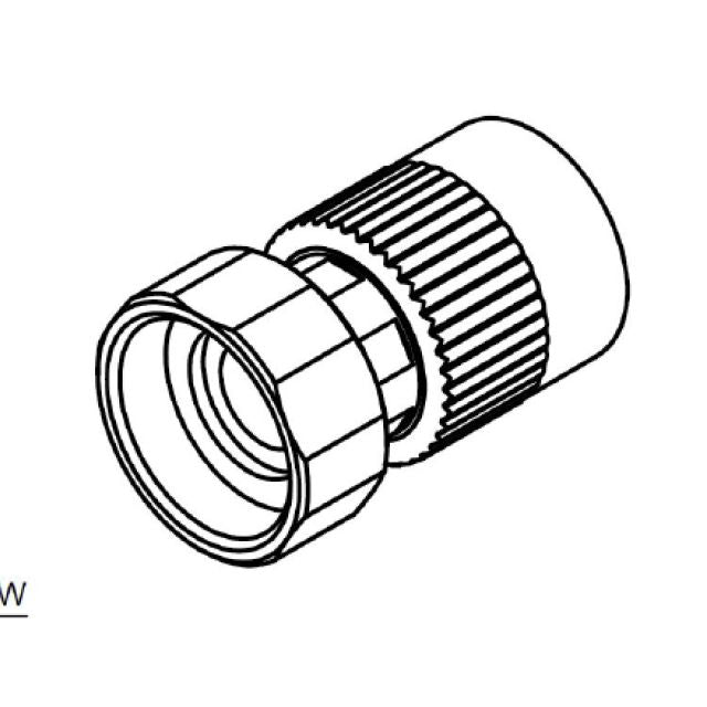 aquatherm - Übergangsverschraubung-FUSIOTHERM 27011, Mutter R 1 x 25mm
