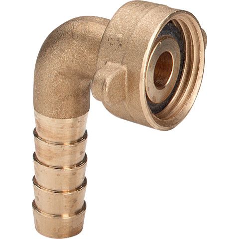 Viega - Schlauchverschraubung 1813 winklig 1/2 x 3/4 Messing