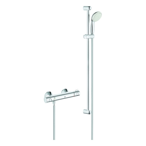 Grohe - THM-Brausebatterie Grohtherm 800 34566 mit Brausegarnitur 900mm chrom