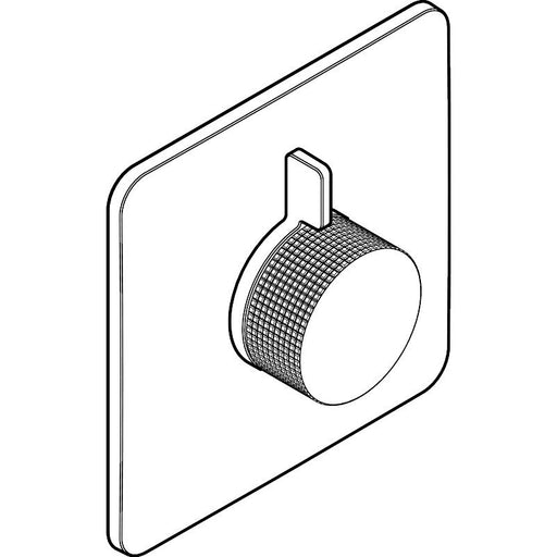Hansgrohe - Brausemischer UP AXOR Citterio C Cubic cut chrom