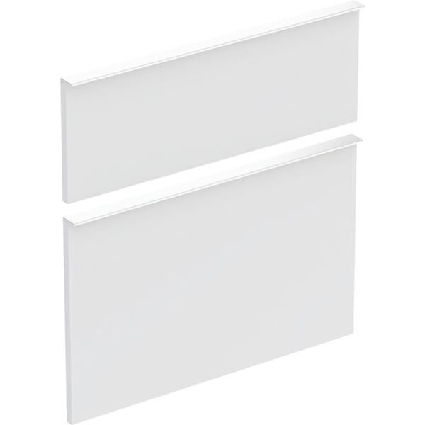 Geberit Vertriebs - Schubladenfront Alpin matt, 2 Stück zu ICON 841360