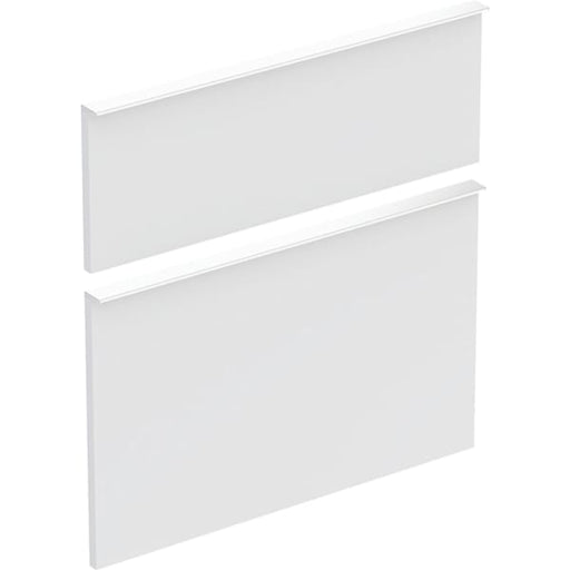 Geberit Vertriebs - Schubladenfront Alpin matt, 2 Stück zu ICON 841360