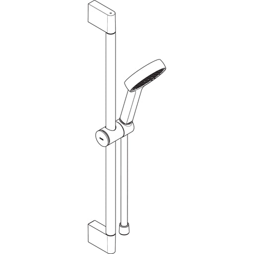 Hansgrohe - Brauseset Activera Select S 95 2jet EcoSmart+ mit Brausestange Typ 65 MSW