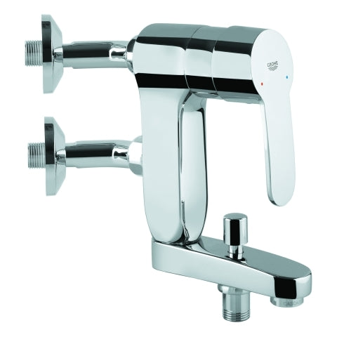 Grohe - EH-Wannenbatt. EUROSTYLE C VERTICA 23302 Anschlusswinkel 45 Grad chrom