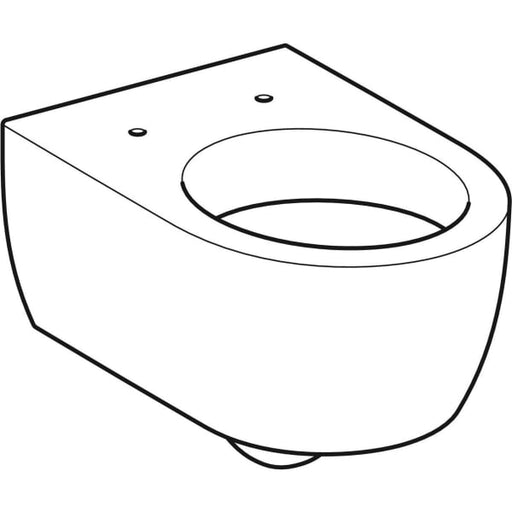 Geberit Vertriebs - iCon Tiefspül-WC, 4,5/6l wandhängend, weiß