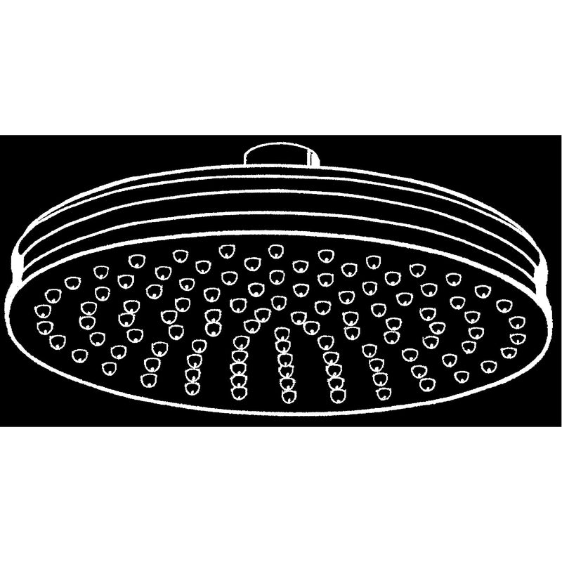 Hansgrohe - Kopfbrause AXOR CARLTON 28487000 180mm chrom