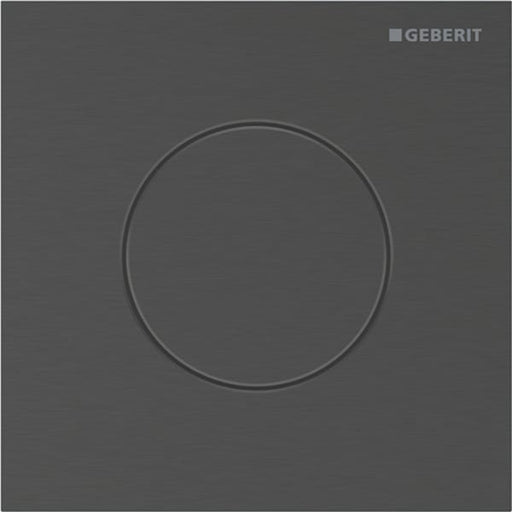 Geberit Vertriebs - Typ 40 UR-Strg. mit pneum. Sp-Ausl. Round, schwarzchrom gebü./Etc