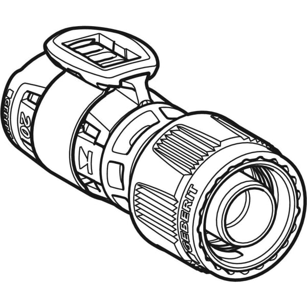 Geberit Vertriebs - FlowFit Übergang mit MasterFix PPSU d20-MF20